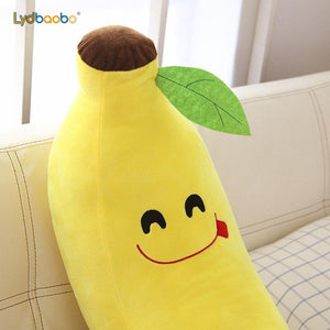 Funny Creative Cartoon Banana Stuffed Soft Pillow Sofa Cushion Baby Lovely Plush Doll Kids Fruit Toys Children Birthday Gifts